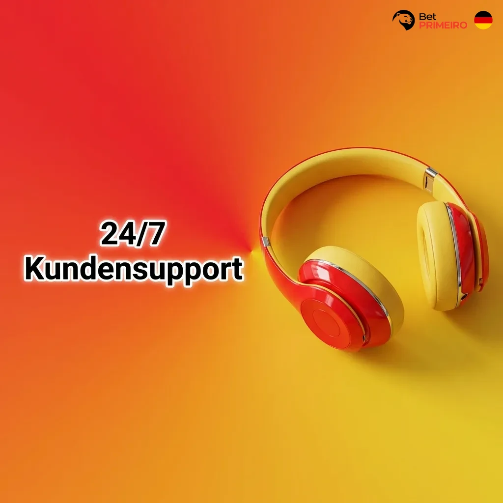 24/7 Kundensupport-Team hilft bei technischen Fragen, Kontoproblemen via Live-Chat, E-Mail und Telefon