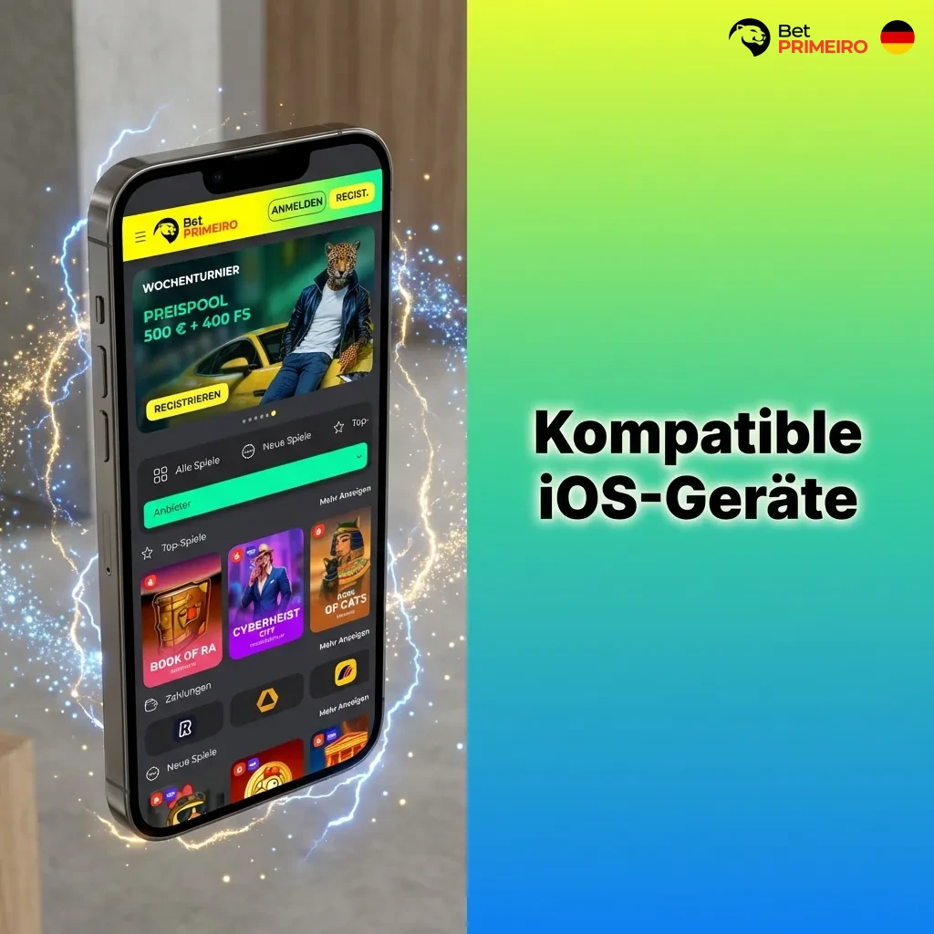 Liste kompatibler iOS-Geräte: iPhone X bis 15 Serien, iPad Air ab 3. Generation und alle iPad Pro Modelle