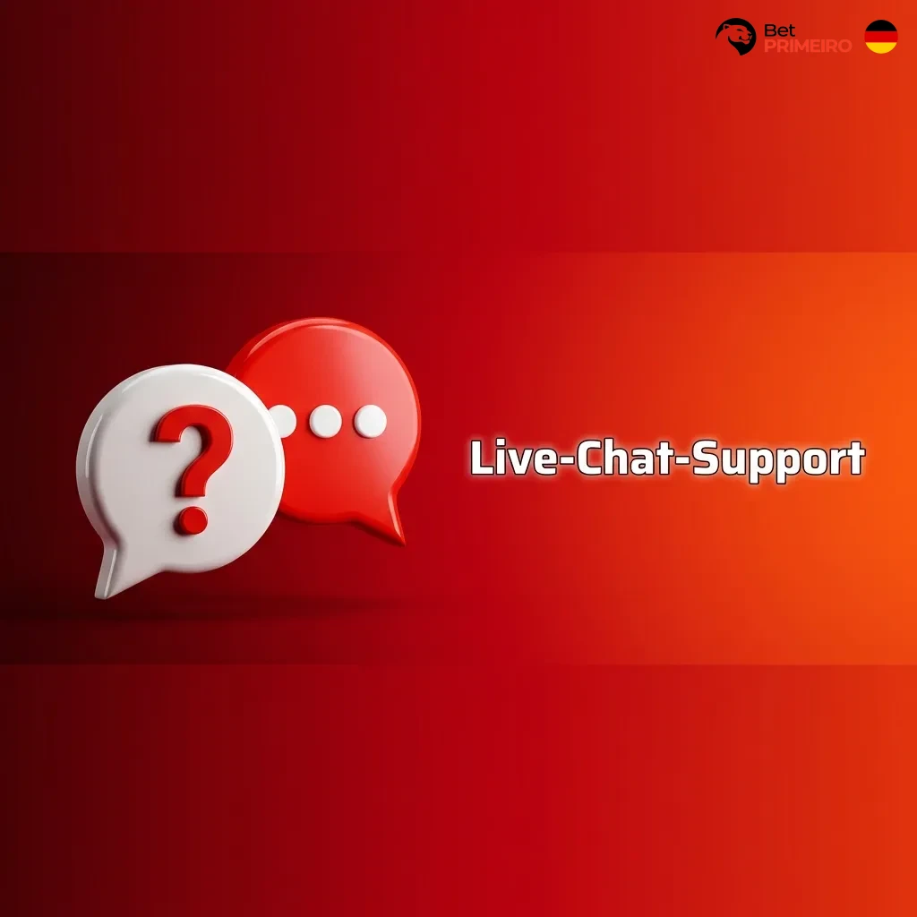 Live chat support interface on website showing instant customer service response for player inquiries