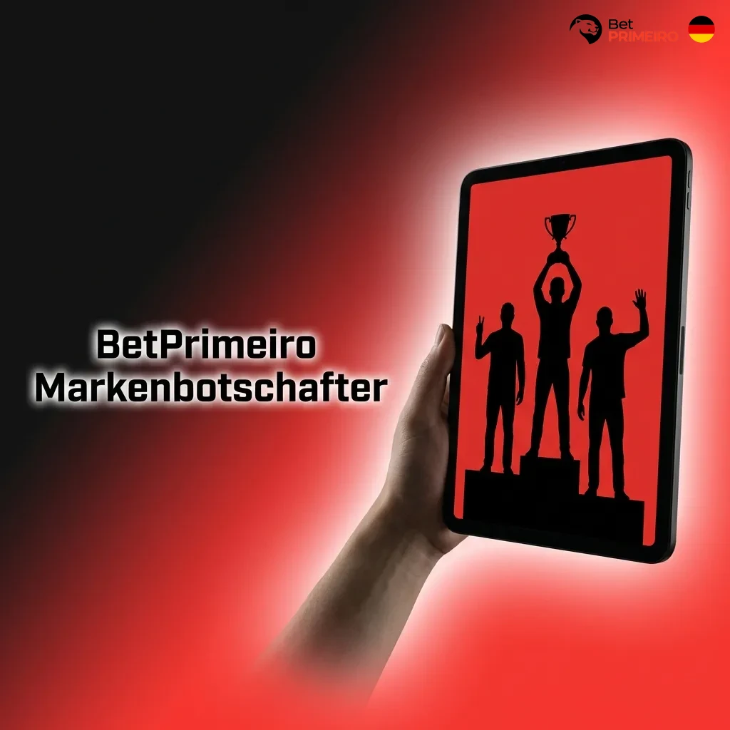 BetPrimeiro brand ambassadors: former pro athletes and gaming personalities promoting sports betting and casino games.