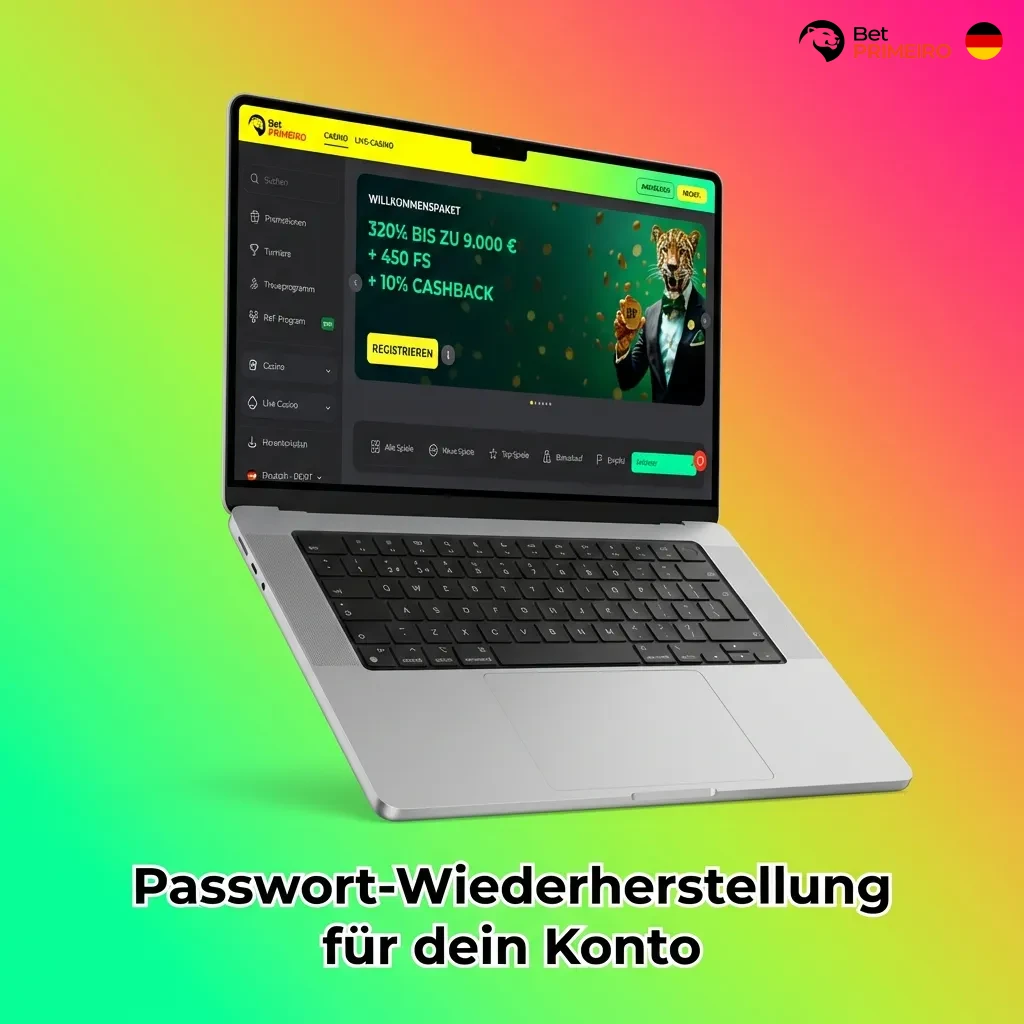 Passwort-Wiederherstellung bei BetPrimeiro in fünf einfachen Schritten über E-Mail oder SMS